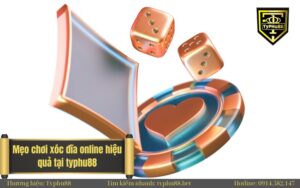 Mẹo chơi xóc đĩa online hiệu quả tại typhu88