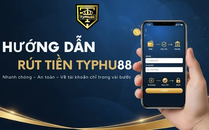 HƯỚNG DẪN RÚT TIỀN TYPHU88